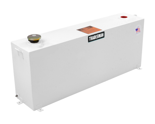 Tradesman 83010T Steel Rectangular Liquid Storage Tank (Full Size) - White