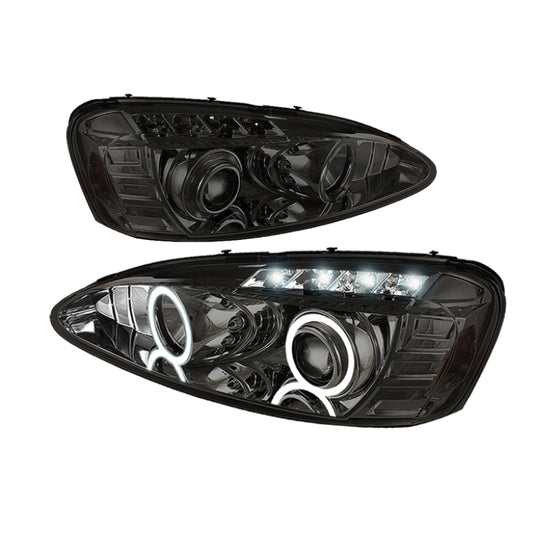SPYDER 5011688 Spyder Pontiac Grand Prix 04-08 Projector Headlights LED Halo LED Smke PRO-YD-PGP04-HL-SMC