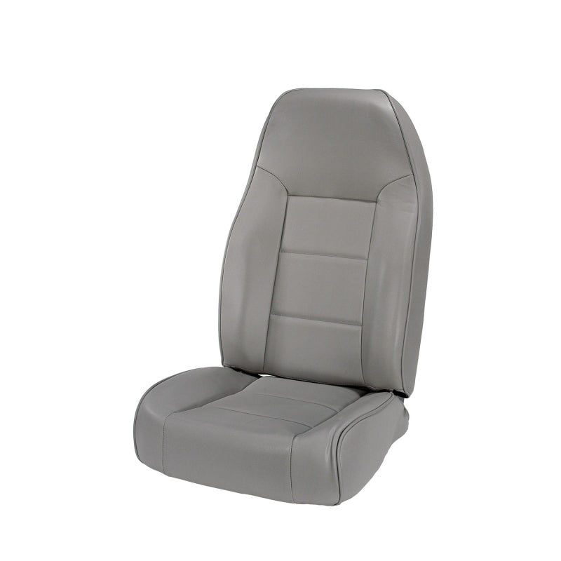 Rugged Ridge 13401.09 High-Back Front Seat Non-Recline Gray 76-02 CJ&Wrang