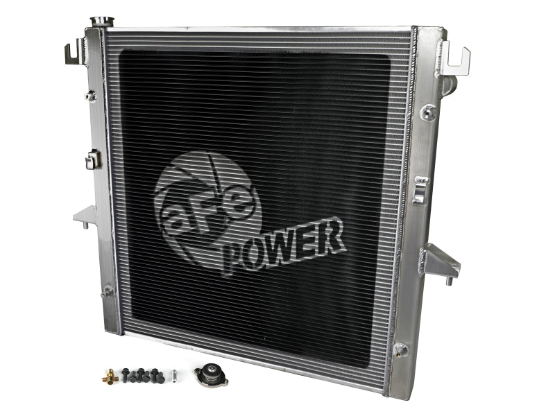 aFe 46-52061 BladeRunner Street Series Tube & Fin Aluminum Radiator 03-09 Dodge Diesel L6 5.9L/6.7L