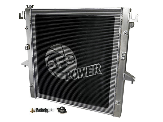 aFe 46-52061 BladeRunner Street Series Tube & Fin Aluminum Radiator 03-09 Dodge Diesel L6 5.9L/6.7L