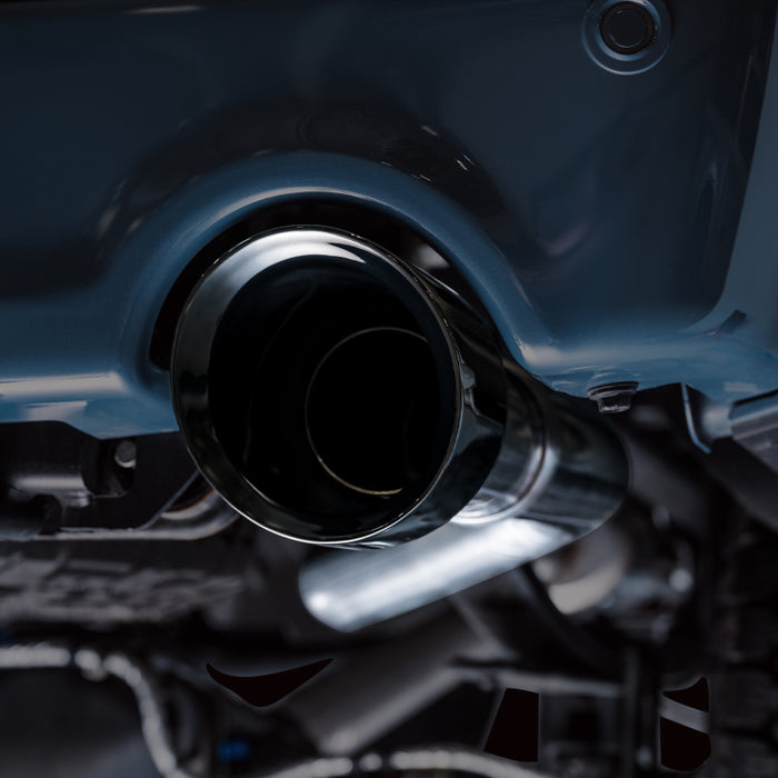 AWE Tuning 3020-33402 2021+ Ford F-150 Tremor (w/ Bumper Cutouts) 0FG Non-Resonated Catback -Diamond Black Tips
