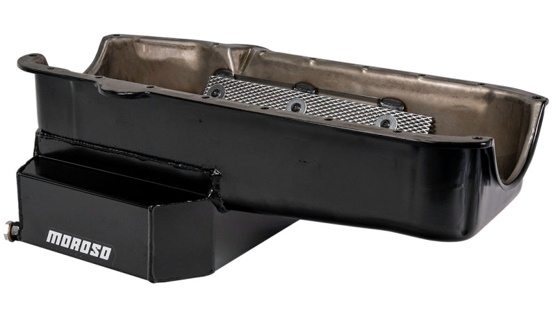 Moroso MOR21813 SBC RR 7qt Oil Pan w/LH Dipstick Pre-1980