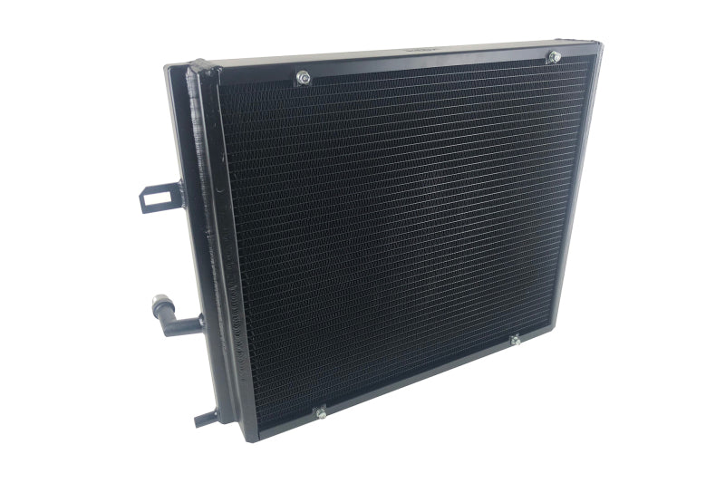 CSF 8131B BMW B58/B48 Front Mount Triple-Pass Heat Exchanger w/Rock Guard - Black