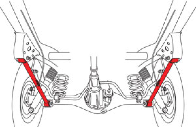 SPC Performance 25945 Toyota 4Runner Rear Lower Control Arms