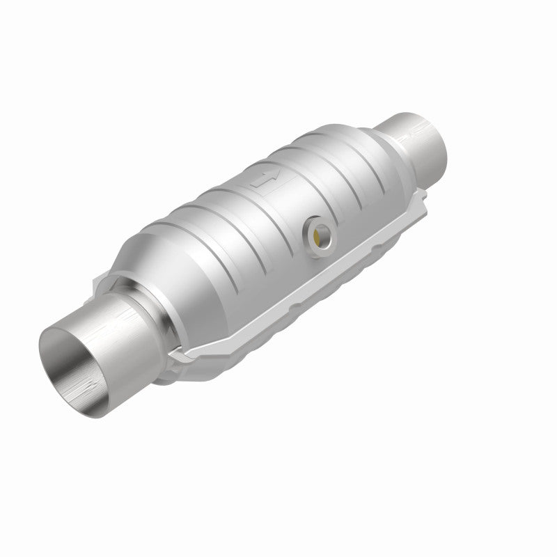 Magnaflow 51355 MagnaFlow Conv Univ 2.25in Inlet/Outlet Center/Center Round 11in Body L x 5.125in W x 15in Overall L