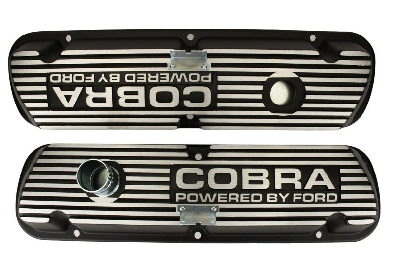 Ford Racing M-6582-A Black Satin Valve Cover Cobra