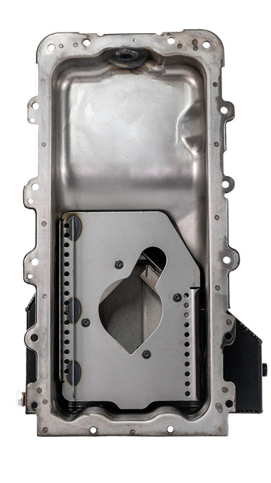 Moroso MOR20548 Ford 4.6L/5.4L Oil Pan 8qt. Clear Zinc Steel