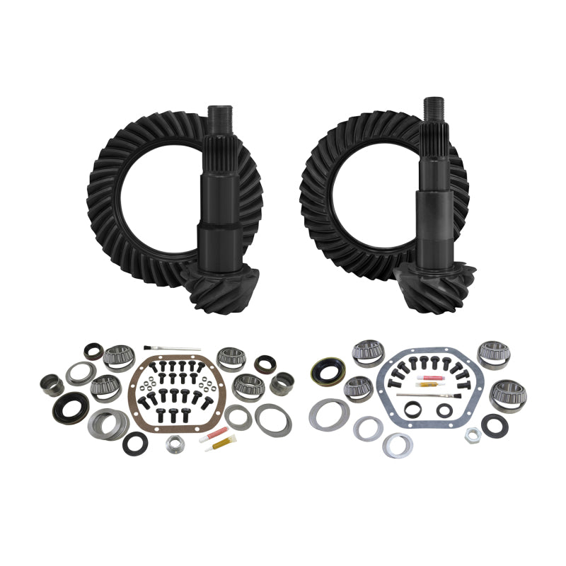 Yukon Gear & Axle YGK012 Yukon Gear & Install Kit Package For Jeep JK (Non-Rubicon) in a 4.56 Ratio