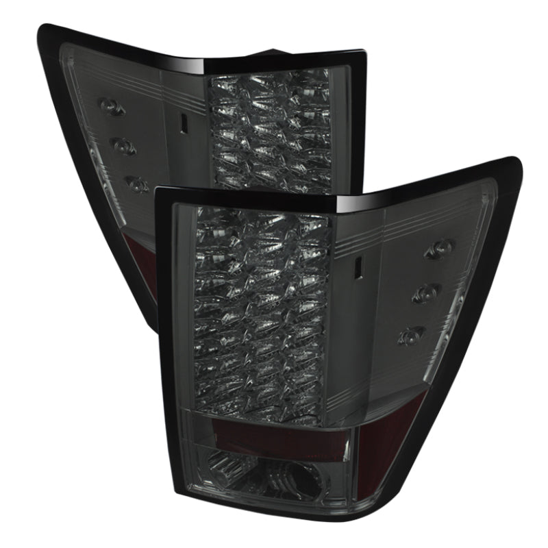 SPYDER 5070227 Spyder Jeep Grand Cherokee 07-10 LED Tail Lights Smoke ALT-YD-JGC07-LED-SM