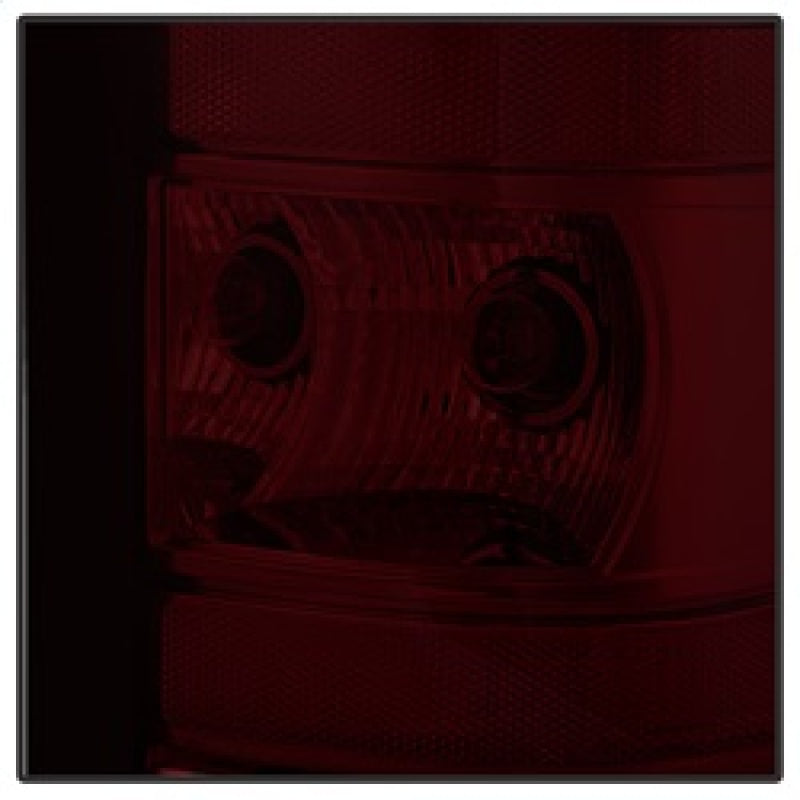 SPYDER 9032011 xTune GMC Sierra 2007-2013 OEM Style Tail Light Red Smoked ALT-JH-GS07-OE-RSM