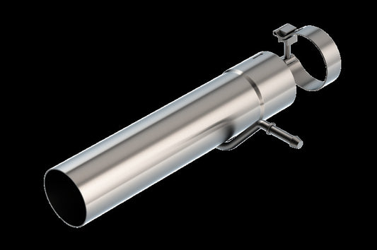 Borla 60713 20-22 Chevrolet/GMC Silverado/Sierra 6.6L T-304 Stainless Steel Extension Pipe - Brushed