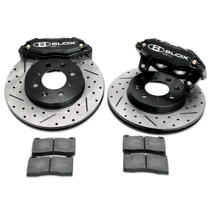 BLOX Racing BXBS-10501 92-95 Honda Civic Tuner Series Front Brake Upgrade Kit