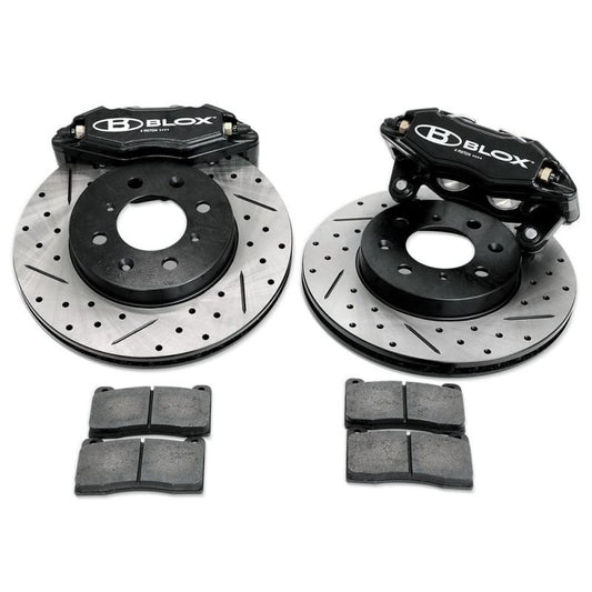 BLOX Racing BXBS-10501 92-95 Honda Civic Tuner Series Front Brake Upgrade Kit