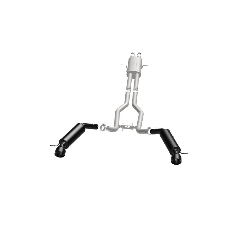 Magnaflow 19123 MagnaFlow Cat-Back 15-16 Land Rover Ranger Rover V6 SS 2.5in Dual Split Rear Exit 4.5in Black Tips