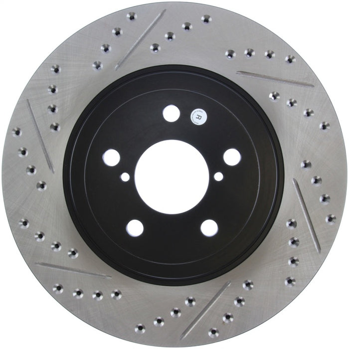 Stoptech 127.47021R StopTech Slotted & Drilled Sport Brake Rotor
