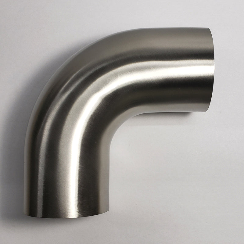 Stainless Bros 601-12756-4100 5in Diameter 1D Radius 90 Degree Bend 2in/2in Leg Mandrel Bend