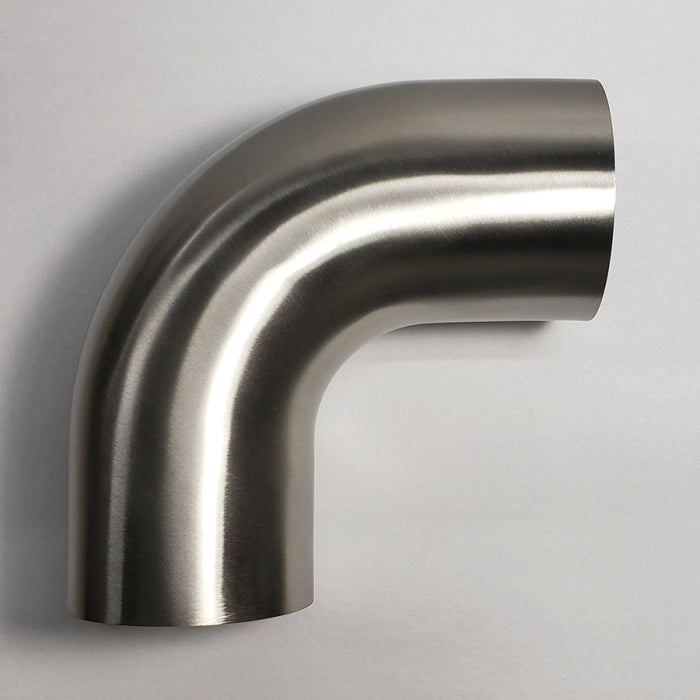 Stainless Bros 601-12756-4100 5in Diameter 1D Radius 90 Degree Bend 2in/2in Leg Mandrel Bend