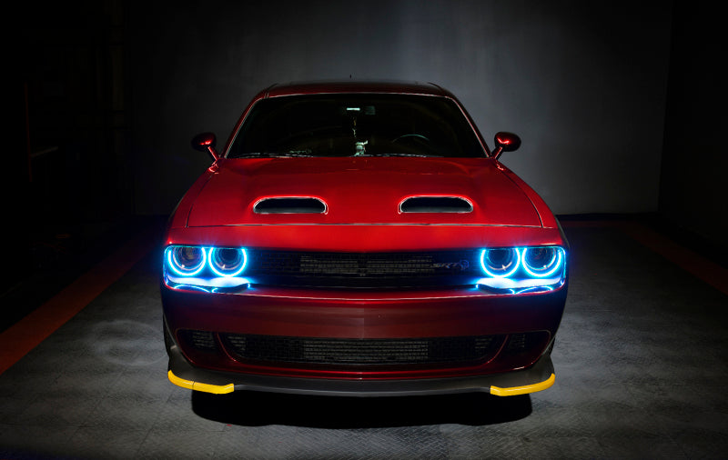 ORACLE Lighting 3990-332 Oracle 15-21 Dodge Challenger Dynamic Surface Mount Headlight Halo Kit - - Dynamic SEE WARRANTY