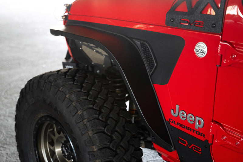 DV8 Offroad FDGL-07 20-23 Jeep Gladiator JT Slim Fender Flares