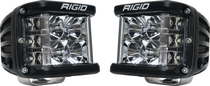 Rigid Industries 262113 D-SS - Flood - Set of 2 - Black Housing