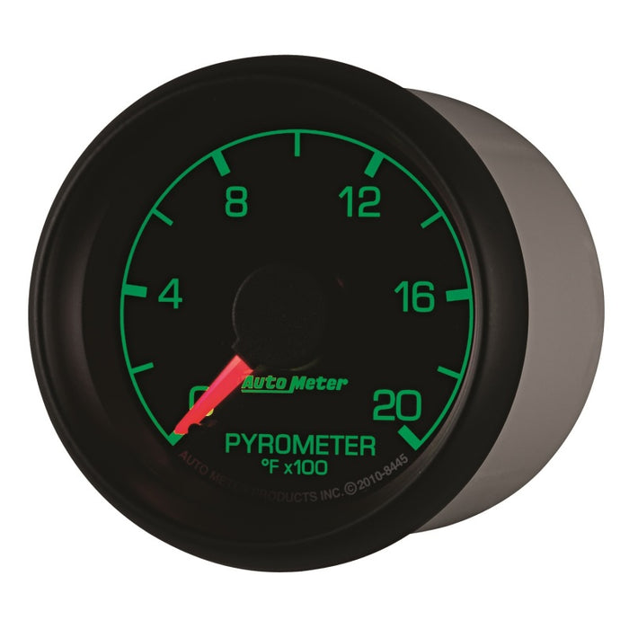 AutoMeter 8445 Autometer Factory Match Ford 52.4mm Full Sweep Electronic 0-2000 Deg F EGT/Pyrometer Gauge