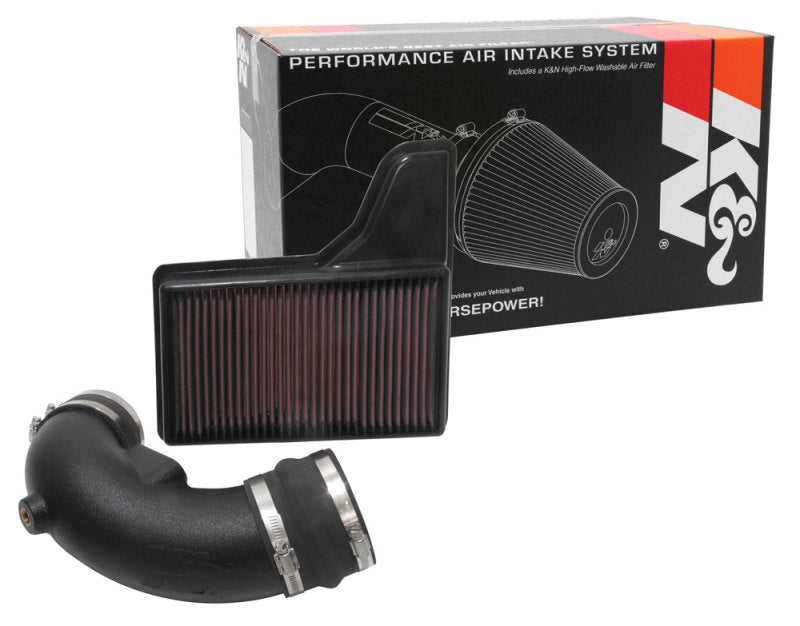 K&N Engineering 57-2605 K&N 18-19 Ford Mustang GT V8-5.0L 57 Series FIPK Performance Intake Kit