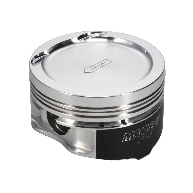 Manley Performance 638005C-4 Manley Nissan (SR20DE/DET) 86.5mm +.5mm Oversized Bore 9.0:1 Dish Piston Set with Ring