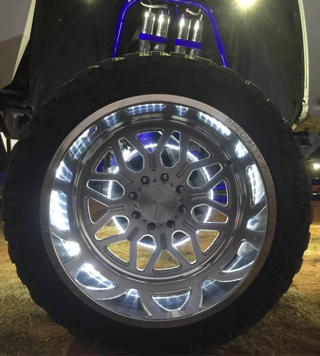 ORACLE Lighting 4228-001 Oracle LED Illuminated Wheel Rings - Double LED - White