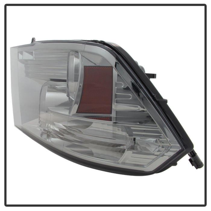 SPYDER 5010056 Spyder Dodge RAM 1500 09-14 10-14 Projector Headlights Halogen- LED Halo LED- Smke PRO-YD-DR09-HL-SM