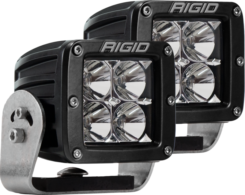 Rigid Industries 222113 Dually HD Black- Flood - Set of 2