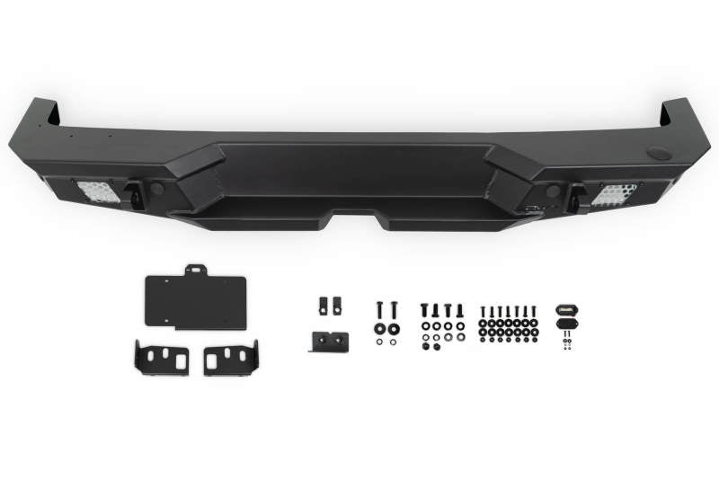 DV8 Offroad RBJL-13 2018 Jeep Wrangler JL MTO Series Rear Bumper w/ Optional Tire Carrier