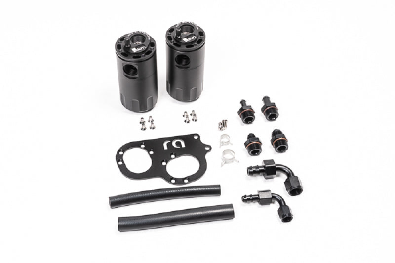 Radium Engineering 20-0019-FL Lotus Elise/Exige (2ZZ-GE) Dual Catch Can Kit Fluid Lock