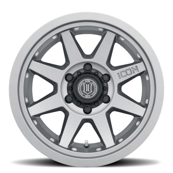 ICON 21817858347TT Rebound Pro 17x8.5 6x5.5 0mm Offset 4.75in BS 106.1mm Bore Titanium Wheel