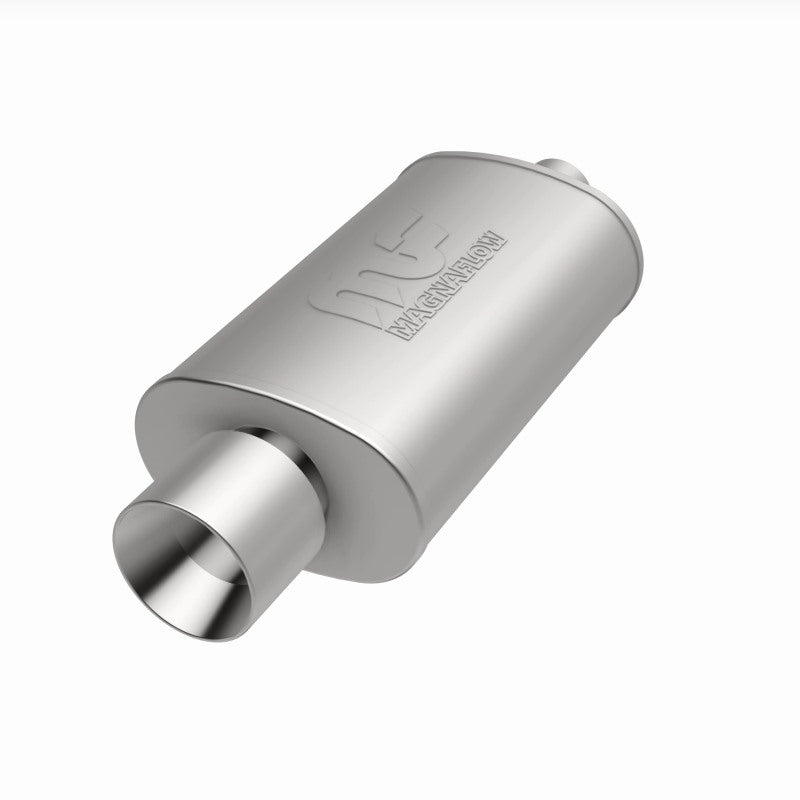 Magnaflow 14832 MagnaFlow Muffler W/Tip Mag SS 14X5X8 2.25/4.