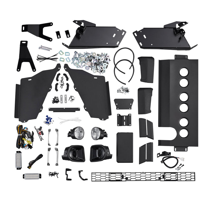 ARB 3423160K2 Summit Combar Textured Fogii Tacoma w/ Camera Relocation Kit