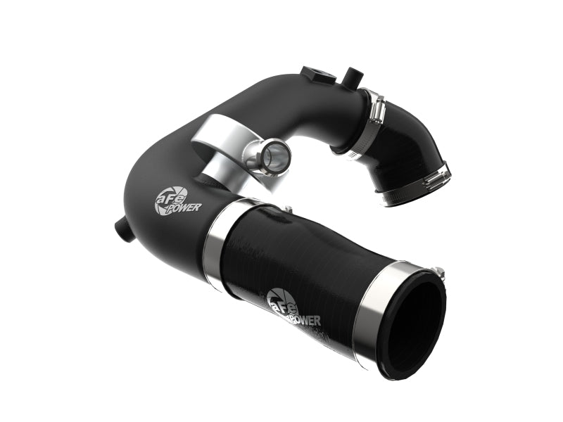 aFe 46-20468-B BladeRunner 2 1/2in Intercooler Hot Side Charge Pipe 18-21 Jeep Wrangler JL L4-2.0L (t) - Black