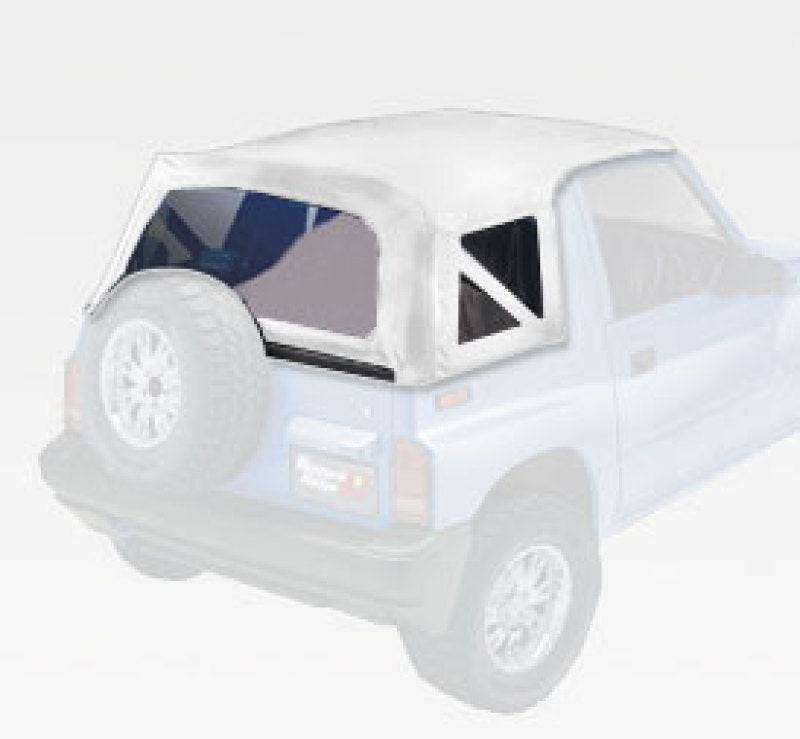 Rugged Ridge 53722.52 XHD S-Top White Denim 88-94 Sidekicks/Geo Trackers