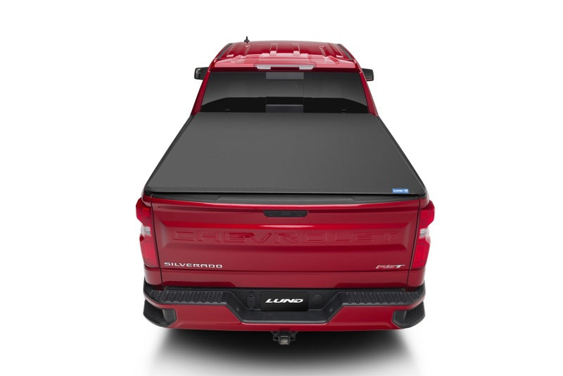 LUND 958293 Lund 19-23 Chevrolet Silverado 1500 6.5ft Bed Genesis Elite Tri-Fold Tonneau - Black