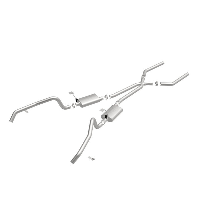 Magnaflow Perf Exhaust MAG15896 67-69 GM F Body 2.5in Dual Exhaust System