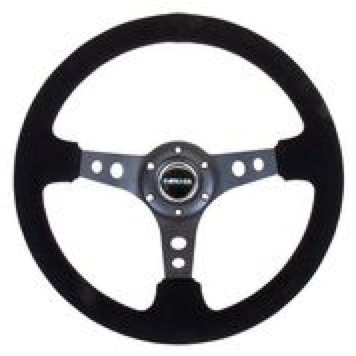 Nrg Innovation NRGRST-006-S Steering Wheel 350mm 3in Dish Black Suede