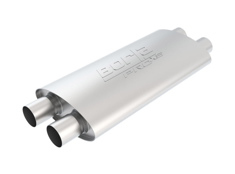 Borla 400287 2.25in Dual In/Out 19in x 9.5in x 4in Turbo XL Muffler