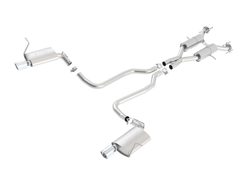 Borla 140406 11-16 Jeep Grand Cherokee Limited/Laredo 5.7L 8cyl 4WD/RWD SS Catback Exhaust