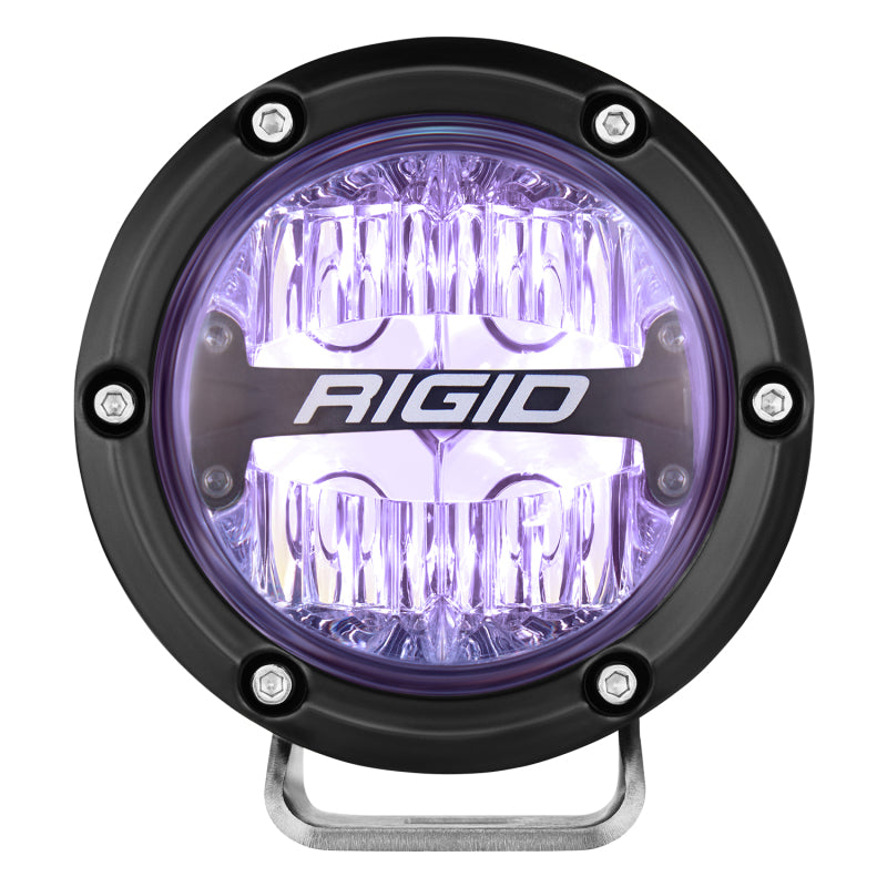 Rigid Industries 36401 360-Series 4in LED Off-Road Drive Beam - RGBW (Pair)