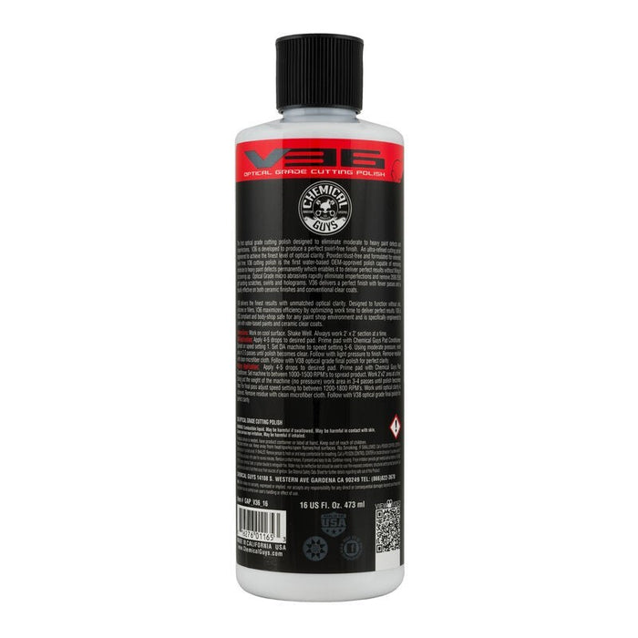 Chemical Guys GAP_V36_16 V36 Optical Grade Cutting Polish - 16oz