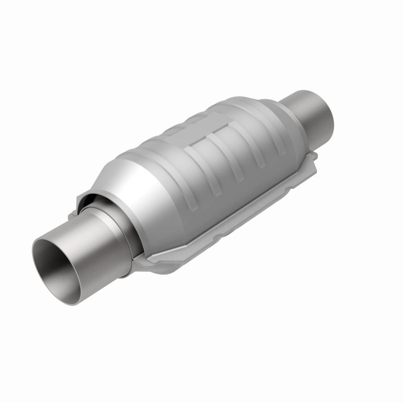 Magnaflow 51205 MagnaFlow Conv Univ 2.25in Inlet/Outlet Center/Center Round 9in Body L x 5.125in W x 13in Overall L