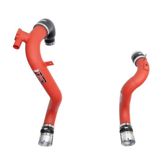 Injen SES9300ICPWR 21-23 Ford Bronco L4-2.3L Turbo EcoBoost SES Intercooler Pipes Wrinkle Red