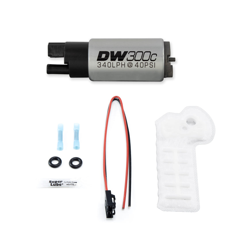 DeatschWerks 9-307-1059 340lph DW300C Compact Fuel Pump 17-20 Honda Civic Type R (w/o Mounting Clips)