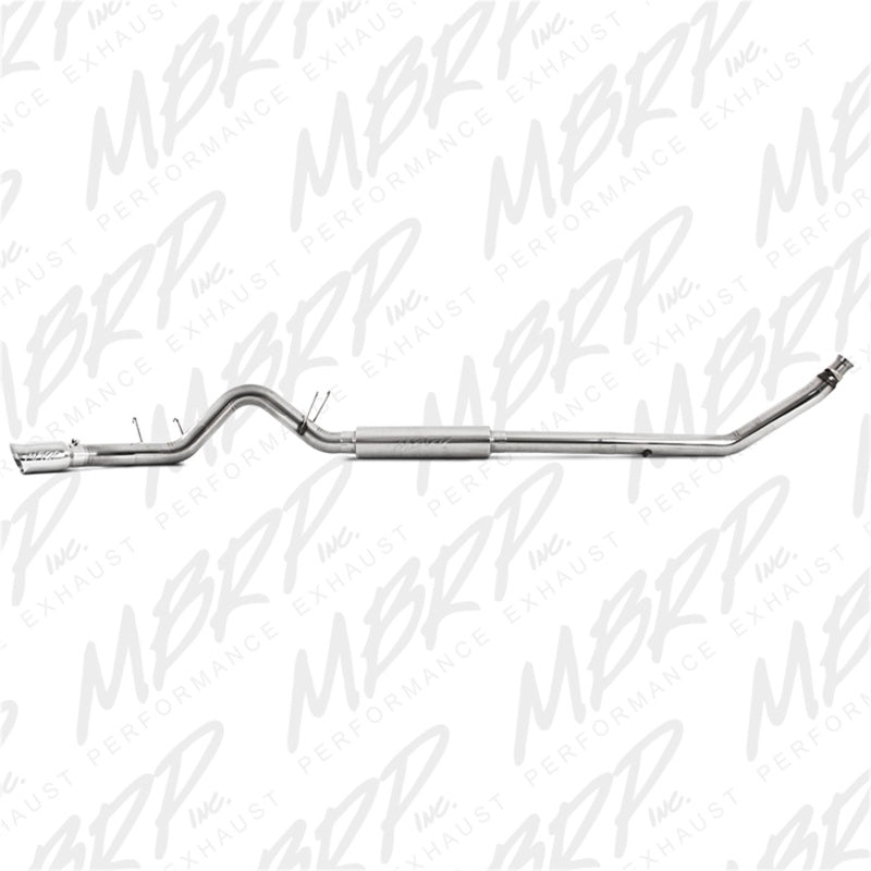 MBRP S6100304 1994-2002 Dodge 2500/3500 Cummins Turbo Back Single Side (94-97 Hanger HG6100 req.)