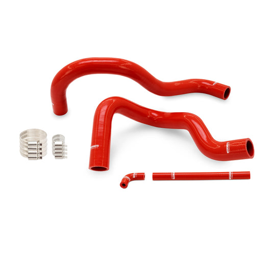 Mishimoto MMHOSE-TAC2427-95RD 95-04 Toyota Tacoma 2.4L - 2.7L (4WD Auto Only) Silicone Coolant Hose Kit - Red